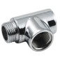 Sapho Accessoires - Raccord en T, chrome 7926