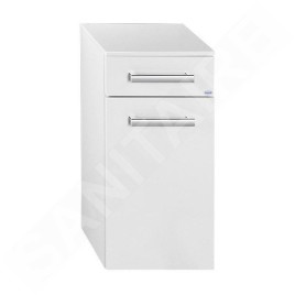 Aqualine Vega - Armoire avec panier, 400x780x310 mm, blanc VG078