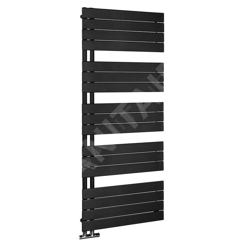 Aqualine Chauffage - Sèche-serviettes Mili, 600 x 1510 mm, 775 W, noir mat DC646T Aqualine Chauffage - Sèche-serviettes Mili, 600 x 1510 mm, 775 W, noir mat DC646T
