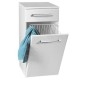 Aqualine Vega - Armoire avec panier, 400x780x310 mm, blanc VG078