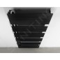 Aqualine Chauffage - Sèche-serviettes Mili, 600 x 1798mm, 927 W, noir mat DC656T Aqualine Chauffage - Sèche-serviettes Mili, 600 x 1798mm, 927 W, noir mat DC656T