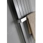 Sapho Colonna - Corps de chauffe 450x1800 mm, 910 W, argent métallique IR145