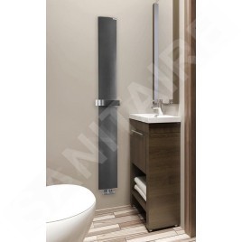 Sapho Ridea Othello - Elément chauffant Mono Slim 300x1890 mm, 430 W, noir mat 2301189030SN