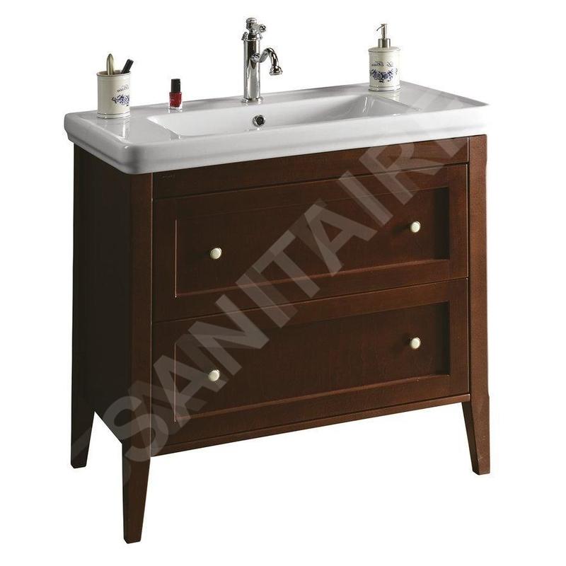 Sapho Cross - Meuble pour lavabo 85x81x47 cm, acajou CR091