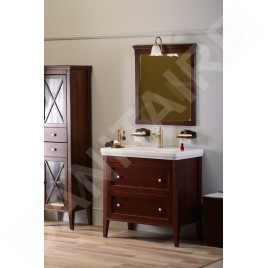 Sapho Cross - Meuble pour lavabo 85x81x47 cm, acajou CR091