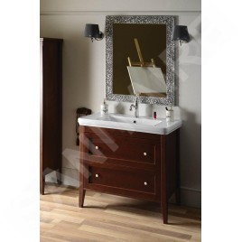 Sapho Cross - Meuble pour lavabo 85x81x47 cm, acajou CR091