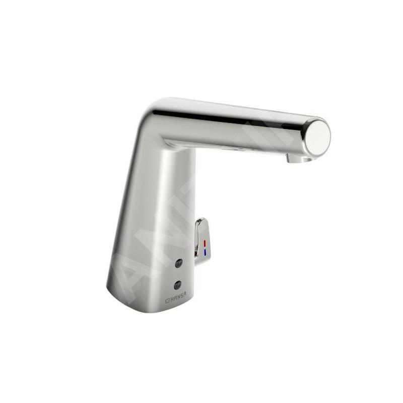 Hansa Designo - Mitigeur de lavabo électronique, Bluetooth, chrome 51792201