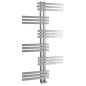 Sapho Singl - Elément chauffant RADO, 600x1190 mm, inox brossé NR650