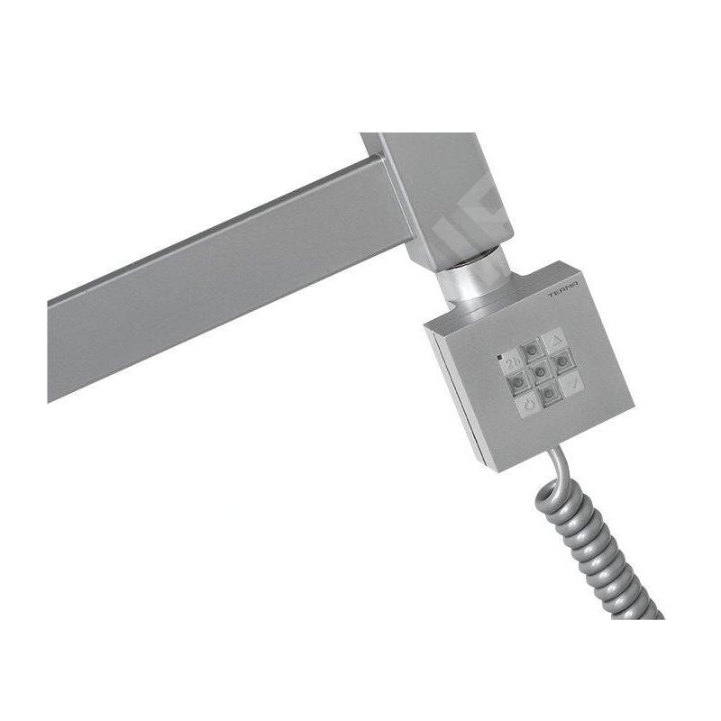 Sapho KTX - Tige de chauffage avec thermostat, 300 W, argent KTX-S-300