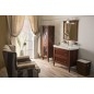 Sapho Cross - Meuble pour lavabo 85x81x47 cm, acajou CR091