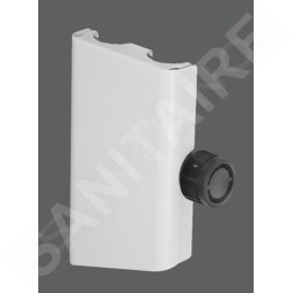 Zehnder Accessoires - Raccord pour Yucca avec capuchon court, blanc 976021