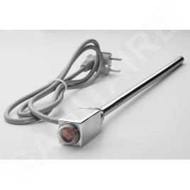 Sapho Caruso - Barre chauffante 300 W, acier inoxydable brossé NR921