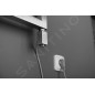 Sapho Caruso - Barre chauffante 300 W, acier inoxydable brossé NR921 Sapho Caruso - Barre chauffante 300 W, acier inoxydable brossé NR921