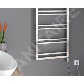 Sapho Caruso - Barre chauffante 300 W, acier inoxydable brossé NR921