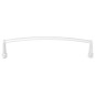 Aqualine Accessoires - Porte-serviettes pour éléments chauffants, longueur 430 mm, blanc IDO-50