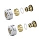 Aqualine Accessoires - Vis de serrage Eco pour Alupex 16 mm, nickel CP9980