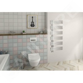 Sapho Vista - Corps de chauffe 500x1190 mm, 307 W, inox brossé NR613