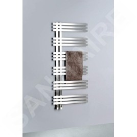 Sapho Vista - Corps de chauffe 500x1190 mm, 307 W, inox brossé NR613