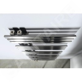 Sapho Vista - Corps de chauffe 500x1190 mm, 307 W, inox brossé NR613