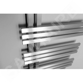 Sapho Vista - Corps de chauffe 500x1190 mm, 307 W, inox brossé NR613
