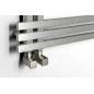 Sapho Vista - Corps de chauffe 500x1190 mm, 307 W, inox brossé NR613