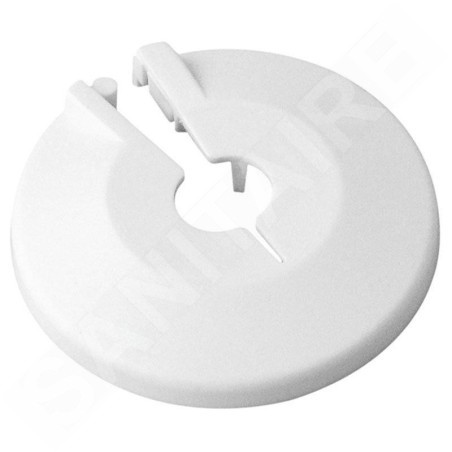 Sapho Bonomini accessoires - Rosace, diamètre 16 mm, blanc 9930DN16B0