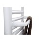 Aqualine Accessoires - Porte-serviettes pour éléments chauffants 330 mm, blanc IDO-40