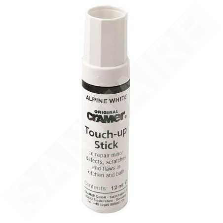 Sapho Accessoires - Vernis de réparation avec pinceau, 12 ml, blanc CA-15080