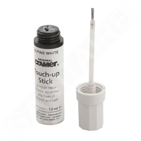 Sapho Accessoires - Vernis de réparation avec pinceau, 12 ml, blanc CA-15080