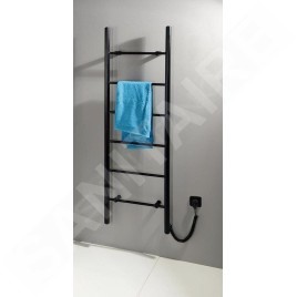 Sapho Chauffage - Séchoir électrique de serviettes Karbo, 500x1600 mm, noir mat KB905
