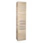 Aqualine Vega - Armoire haute, 350x1840x310 mm, chêne platine VG985