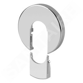 Zehnder Accessoires - Set de caches 2 pièces, pour couvrir le raccordement au radiateur, diamètre 15 mm, chrome 816288