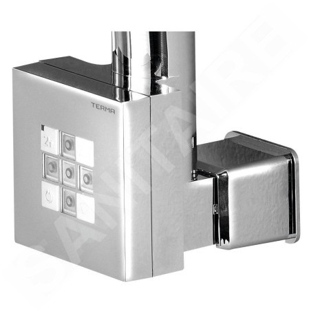 Sapho KTX - Tige de chauffage avec thermostat, 600 W, chrome KTX-CW-600
