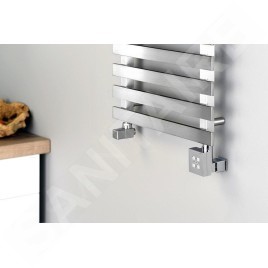 Sapho KTX - Tige de chauffage avec thermostat, 600 W, chrome KTX-CW-600