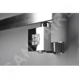 Sapho KTX - Tige de chauffage avec thermostat, 600 W, chrome KTX-CW-600
