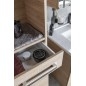 Aqualine Vega - Armoire haute, 350x1840x310 mm, chêne platine VG985