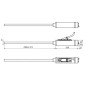 Zehnder Accessoires - Barre chauffante électrique WIVAR II, 300 W, blanc 862522 Zehnder Accessoires - Barre chauffante électrique WIVAR II, 300 W, blanc 862522