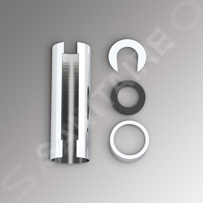 Zehnder Accessoires - Set de caches pour WIVAR II, chrome 889308