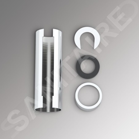 Zehnder Accessoires - Set de caches pour WIVAR II, chrome 889308