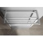 Sapho Chauffage - Séchoir électrique de serviettes Elzor 500x470 mm, 60 W, blanc mat EB500