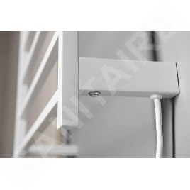Sapho Chauffage - Séchoir électrique de serviettes Elzor 500x470 mm, 60 W, blanc mat EB500