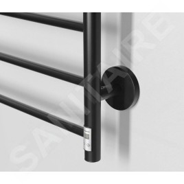Sapho Accessoires - Adaptateur pour raccordement direct du câble, noir mat ER130