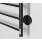 Sapho Accessoires - Adaptateur pour raccordement direct du câble, noir mat ER130