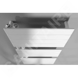 Aqualine Chauffage - Elément chauffant Mili, 450x934 mm, 381 W, blanc DC600T