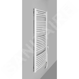Aqualine Chauffage - Chauffage électrique Orbit-E, 600x1320 mm, 600 W, blanc ILEO36T