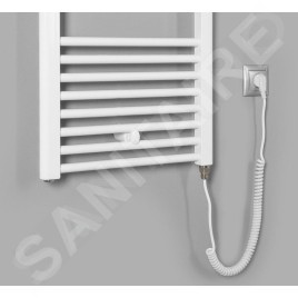 Aqualine Chauffage - Chauffage électrique Direct-E, 600x960 mm, 400 W, blanc ILE96T