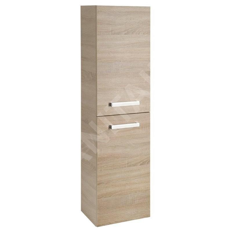 Aqualine Vega - Armoire haute, 400x1500x310 mm, chêne platine VG960