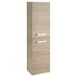 Aqualine Vega - Armoire haute, 400x1500x310 mm, chêne platine VG960