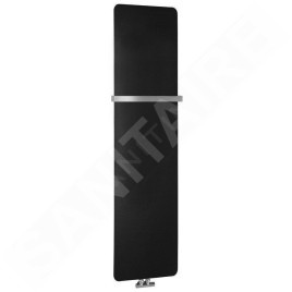 Sapho Chauffage - Corps de chauffe Tabella,  370x1590 mm, 550 W, noir mat MI1539