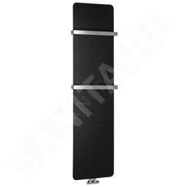 Sapho Chauffage - Corps de chauffe Tabella,  370x1590 mm, 550 W, noir mat MI1539
